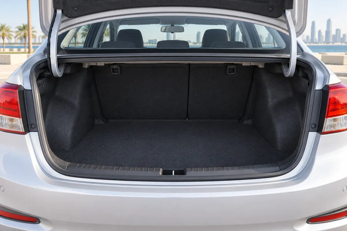 Suzuki Ciaz 2022 luggage and cargo space for rental in Jordan