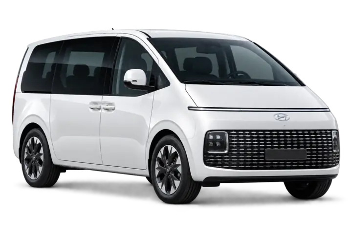Hyundai Staria representative rental vehicle in Jordan