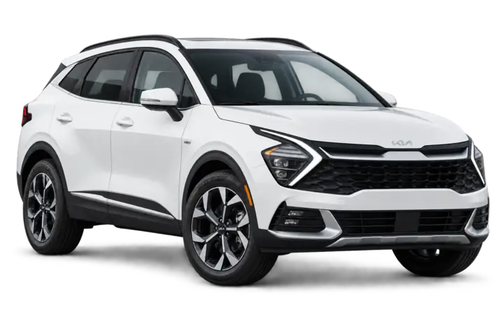 Kia Sportage Hybrid representative rental vehicle in Jordan