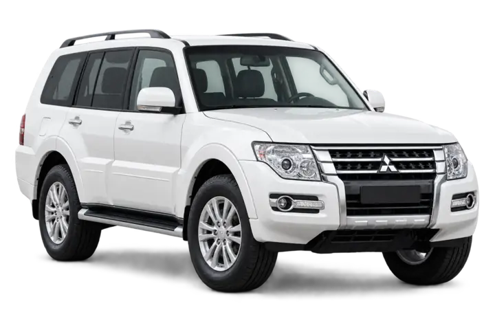 Mitsubishi Pajero representative rental vehicle in Jordan