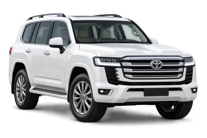 Toyota Land Cruiser representative rental vehicle in Jordan